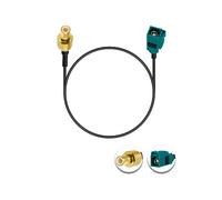 Vecys SMB Macho a Fakra Z Hembra Cable de Extensión 12in/30cm Universum FAKRA Socket a SMB Plug Adaptador de Antena RG174 Tipo Z Cable
