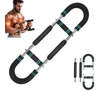 Vedaeyer Twister Arm Trainer - 2025 New Vedaeyer Chest Machine , 60-110 LB Adjustable Chest Workout Equipment,Home Strength Trainer with Anti-Slip Handles Three Level Adjustable Design (Blue)