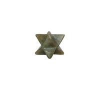 Vediknectar® Labradorite Merkaba Star Mini Figura Piedra decorativa natural Reki Crystal Decor Feng Shui Home Décor Pocket Palm Stone Mini Crystal Star Piedra de chakra hecha a mano Regalos de Reiki