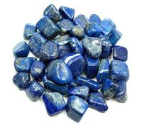 Vediknectar® Piedras de cristal pulidas Feng Shui Piedra de chakra de lapislázuli Decoración para el hogar y la oficina Colección Piedra de bolsillo de Reiki tallada a mano Buena suerte Decoración