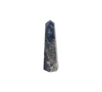 Vediknectar® Puntas de cristal Piedra de sodalita Feng Shui Torre de cristal Varita de chakras Puntas de cristal Varitas Adornos de cristales Estatua de Reiki Para decoración del hogar Cristales