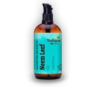 VEDIQUE Remedies Aceite de hoja de neem | 500 ml | Aceite ayurvédico multiusos para la piel | Profundamente curativo y desintoxicante | Todo natural