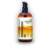 VEDIQUE Remedies Aceite de Mahanarayana | 500 ml | 100 ml | Más de 50 hierbas | Aceite de masaje ayurvédico clásico para músculos y articulaciones | Equilibrio Vata | Todo natural