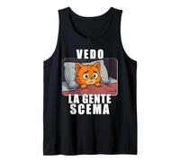 Vedo la Gente scema. Parodia per chi è circondato da idioti Camiseta sin Mangas