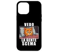 Vedo la Gente scema. Parodia per chi è circondato da idioti Carcasa para iPhone 12 Pro MAX