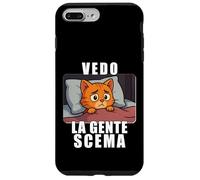 Vedo la Gente scema. Parodia per chi è circondato da idioti Carcasa para iPhone 7 Plus/8 Plus