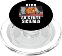 Vedo la Gente scema. Parodia per chi è circondato da idioti PopSockets PopGrip para MagSafe