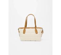 VeeCollective Tela Tote Canvas Pequeño blanco