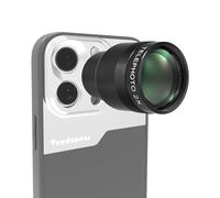 Veedzoens Teleobjetivo 2X para cámara telefoto 5X, con clip universal de lente de teléfono de rosca de 17 mm y bolsa portátil, compatible con SmallRig y NEEWER, jaula de teléfono Veedzoens