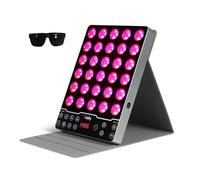 Veefy Panel de terapia de luz roja para cara y cuerpo, dispositivo de terapia de luz LED con temporizador y modos automático/manual, control remoto