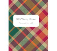 VEEK Daily & Weekly Planner 2025 - Undated Productivity Journal with Goal Setting, Habit Tracker & To-Do Lists for Women & Men | Minimalist, Stylish Life Organizer