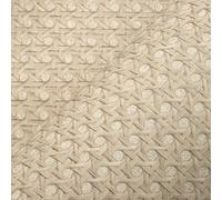 VEELIKE Papel Pintado Ratan Marrón Topo 40cm x 300cm No Texturizado Papel Pintado Efecto Tela de Hierba Tejida Caña Beige Vinilo para Muebles Dormitorio Ratán Sintético Vinilos Armarios Baño