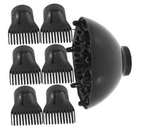 Veemoon 1 juego Accesorio Difusor para Secador de Pelo con Boquilla y Cepillo para de Cabello Resistente Altas Incluye Funda Protectora
