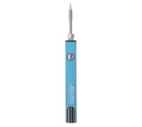 Veemoon 1 juego de quemador de roscas, quemador de roscas con cable, azul | Herramienta para hacer con cuchillo, cable de carga USB-C incluido, acero inoxidable, para bisutería, manualidades, costura
