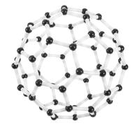 Veemoon 1 Juego Modelo Molecular De Carbono Componentes del Modelo De Química Juguete De Ciencia De Estructura Molecular Modelo De Estructura Molecular C60 El Plastico