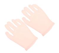 Veemoon 1 par Guantes Hidratantes para Manos de Algodón y Bambú de Guantes Spa para Cuidado de Manos Secas y Agrietadas para y Masaje