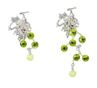 Veemoon 1 Par Pendientes de Asimétricos de Mujer Aretes Colgantes Únicos y Elegantes Pendientes Adolescentes y Ocasiones Especiales