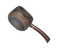 Veemoon 1 Pc Taza Tetera Kyusu Jarra para Compartir Té Tetera De Kung Fu Copa Gong Dao Bei Vierta sobre Tetera para Bebidas Jarra para Compartir Gongfu Cerveza Viajar Gres Ébano
