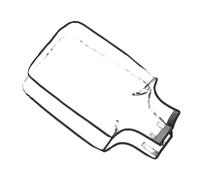 Veemoon 1 Pieza Cubierta de Maleta de PVC Transparente Protector para Maletas Protector de PVC para Equipaje Cubrir Equipaje Impermeable Funda Protectora para Equipaje Portadas de Equipaje