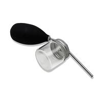 Veemoon 1 pieza Spray Aplicador Profesional para Polvo de Herramienta de Peluquería Ligera y Precisa para Rellenar Cabello y Retocar Línea