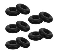 Veemoon 10 Anillos Limitadores de Cable de Goma para Equipos de Gimnasio en Casa, Accesorios de Fitness, Tope de Cable para Polea, Compatible Máquinas de Ejercicio, Juego de 10 Piezas