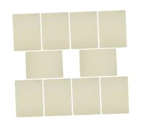 Veemoon 10 Hojas Práctica De Tatuajes Láminas De Piel Sintética Bordada Para Práctica De Cejas Accesorios De Suministros Para Uso Salón