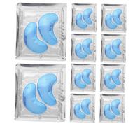Veemoon 10 Pares Máscara Hidratante para Ojos para Ojeras y Bolsas Rejuvenecedor y Revitalizante para Ojos Cansados y Postoperatorio con Estiloso