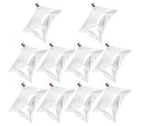 Veemoon 10 Piezas Bolsas para Vino Reutilizables con Válvula de Paso, Capacidad 5l, Pack de 10 Unidades, Material Estable y Transparente, Portátiles para Picnic y Fiestas, Bolsas de Bebida