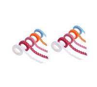 Veemoon 10 Piezas Cinta Adhesiva de Encaje Hueco para Manualidades Colores Sólidos para Scrapbooking Decoración DIY Tarjetas Proyectos Creativos