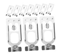 Veemoon 10 Piezas Clips de Seguridad para Estanterías de Palets de Alta Resistencia Diseño para Almacenamiento Logística y Previene Colapsos Almacenes