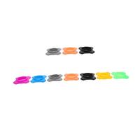 Veemoon 10 Piezas Cubierta Protectora de Silicona para Micrófono Anillo Antideslizante para Micrófono Anillo Antigolpes para Ktv y Uso Estudio