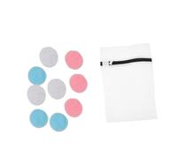 Veemoon 10 Piezas Disco Desmaquillante De Fibra De Bambú Discos Desmaquillantes Reutilizables Para Uso Diario