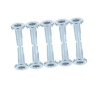 Veemoon 10 piezas Funda de Metal para Ruedas de Oficina Adaptadores de Casters para Sillas Compatible con Patines de Muebles y Patas de Sillas de Instalación y Seguro
