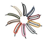 Veemoon 10 Piezas Horquillas Ovaladas Horquilla De Plástico Para Mujer y Niñas Accesorios De Peluca Pelo Pinza Pelo De Moda Para Fiesta y Diario