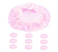 Veemoon 10 piezas Redes para Cabello Ballet Suaves y Cómodas para Moños Invisibles Accesorios Duraderos para Peinados de Gimnasia y Ballet Niñas Mujeres