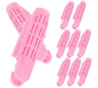 Veemoon 10 Pinzas Esponjosas Para Volumen Al Cabello, Clip Raíz, Tamaño Compacto, Color Rosa, Para Mujeres, Adecuado Para Peinados Diarios y Viajes