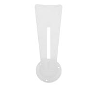 Veemoon 10 Soportes Autoadhesivos Trapezoidales para Marcos de Fotos Grandes Caballetes Traseros de Plástico Blanco Soporte Estable sin Clavos para Exhibición de Cuadros y Álbumes