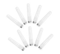 Veemoon 10 Unidades De Tubos Transparentes para Guardar Cordones De Zapatos Frascos para Guardar Cordones De Zapatos Contenedores para Cordones De Zapatillas Estuches Transparentes