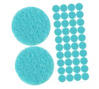 Veemoon 100 Almohadillas De Algodón Para Aceites Esenciales - Almohadillas Difusoras De Alta Absorción - Ideales Para Colgantes De Aromaterapia y En El Baño Fabricadas Con