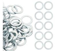 Veemoon 100 Arandelas Metálicas para Patinetas, Espaciadores de Velocidad para Ejes de Camión, Accesorio de Fijación para Longboard y Tabla de Surf, Accesorios Skate Resistentes