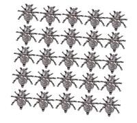 Veemoon 100 piezas Adornos Metalicos para Uñas con Charms de Decoración de Manicura para Mujeres Accesorios de Nail Art Halloween