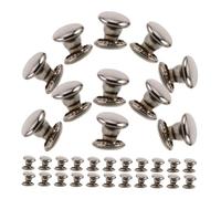 Veemoon 100 Piezas De Remaches para Juntas De Títeres De Sombra para Muñecas De Ganchillo Suministros para Hacer Muñecas Articulaciones De Juguete Juguetes De Ganchillo Kit para