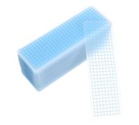 Veemoon 100 Piezas Tableros Sub Embalaje para Cintas Adhesivas con Diseño Cuadros y Esquinas Redondeadas Organizadores Portátiles para Cintas Dispensadores Convenientes para Manualidades y