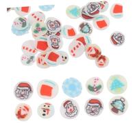 Veemoon 1000 Piezas Rodajas de Fruta de Arcilla Blanda Pegatinas para Uñas Decoración de Uñas para Bricolaje Variedad de Colores y Decoración de Puntas Rebanadas