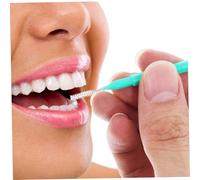 Veemoon 100piezas Cepillos Interdentales Para Herramientas De Limpieza Portátil Cepillo De Dientes Para Limpiar y Férulas