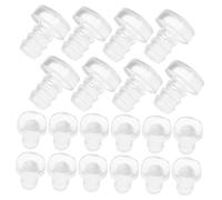 Veemoon 100piezas Partículas De Caucho Anticolisión Suaves Protectores Transparentes para Muebles Almohadillas Antideslizantes para Mesas De Patio y Armarios Acolchado para Evitar Daños