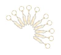 Veemoon 10piezas Accesorios para Pelucas Africanas Joyas Cabello Rastas Adornos para Trenzas para Mujeres Anillos de Cristal Cabello Accesorios para Rastas para Uso Fiesta o Diario