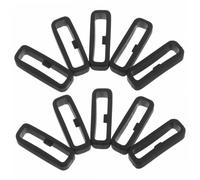 Veemoon 10piezas Anillo de Fijación de Correa Repuesto de Silicona para Sujetadores de Correa de Reloj de Reparación para Relojes Deportivos