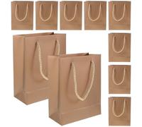 Veemoon 10piezas Bolsa De Mano Dorada Para Bolsas De Obsequio Pequeñas Para Fiestas De Uso Múltiple Unidades