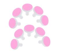 Veemoon 10piezas Cabezal para Pulir Uñas Almohadillas para Cortaúñas Eléctricos Brocas para Uñas Repuestos para Herramientas de Manicura Casa